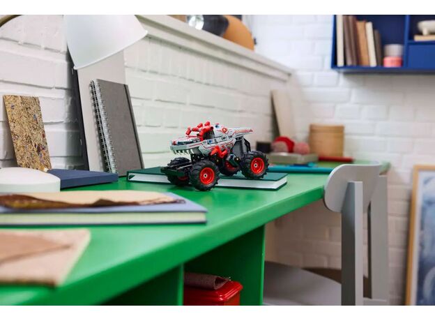 لگو تکنیک مدل ماشین مسابقه‌ ای تاندرروروس Monster Jam با عقب کش (42200), image 4