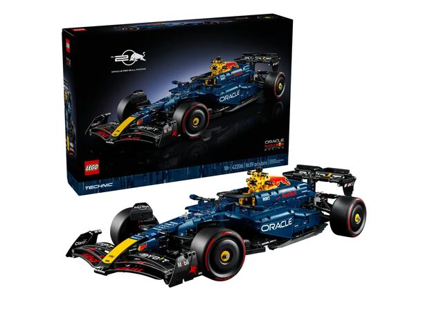 لگو تکنیک مدل خودروی فرمول یک RB20 تیم ردبول ریسینگ اوراکل (42206), image 