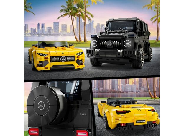 لگو اسپید چمپیونز مدل مرسدس AMG مدل G63 و مرسدس AMG مدل SL63 (76924), image 7