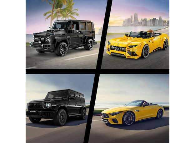 لگو اسپید چمپیونز مدل مرسدس AMG مدل G63 و مرسدس AMG مدل SL63 (76924), image 9