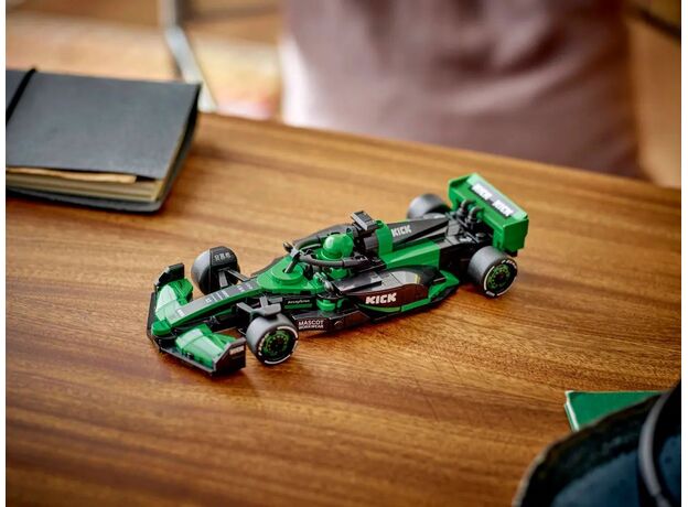لگو اسپید چمپیونز مدل ماشین مسابقه ای فرمول 1 KICK Sauber تیم C44 (77247), image 4