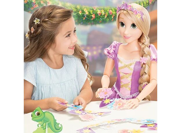 عروسک 80 سانتی راپونزل دیزنی Disney Princess به همراه اکسسوری, تنوع: 240464-Rapunzel, image 3
