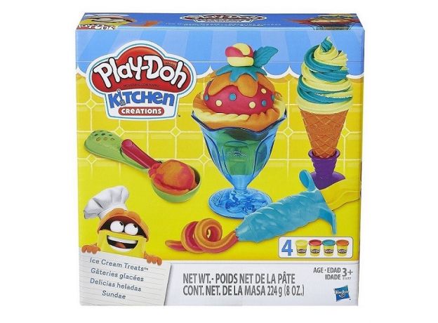 ست خمیربازی بستنی سازی Play Doh, image 