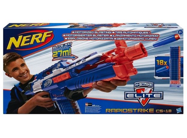 تفنگ نرف Nerf مدل Elite Rapidstrike, image 