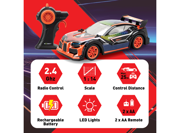 ماشین کنترلی Exost Fusion Bolt با مقیاس 1:14 SilverLit, image 5