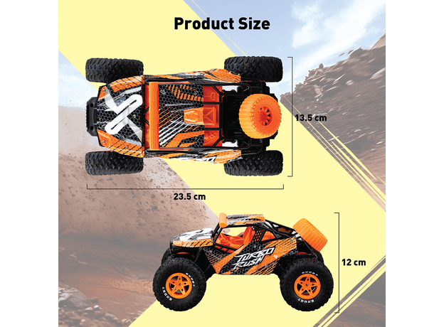 ماشین کنترلی آفرودی Exost Turbo Rush با مقیاس 1:16 SilverLit, image 7