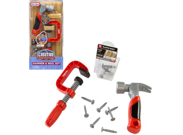ست ابزار چکش و میخ Little Tikes, image 
