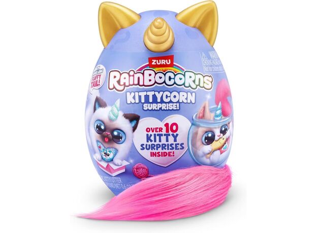 عروسک سورپرایزی رینبوکورنز RainBocoRns سری Kittycorn با دم صورتی, تنوع: 92116-Pink, image 3