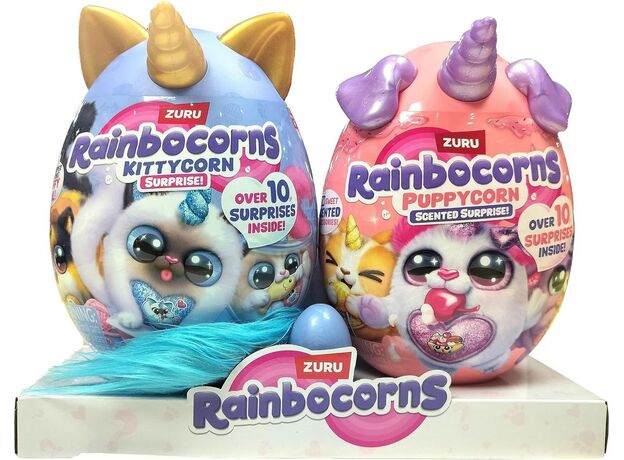 پک کمبو دوتایی عروسک های سورپرایزی رینبوکورنز RainBocoRns سری Kittycorn و Puppycorn, image 4