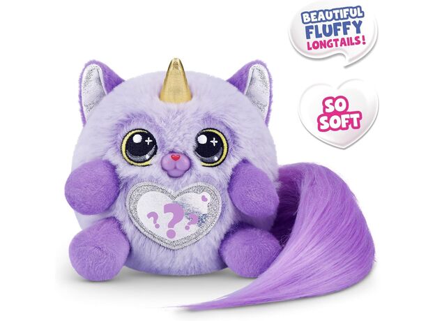 عروسک سورپرایزی رینبوکورنز RainBocoRns سری Kittycorn  با دم بنفش, تنوع: 92116-Purple, image 5