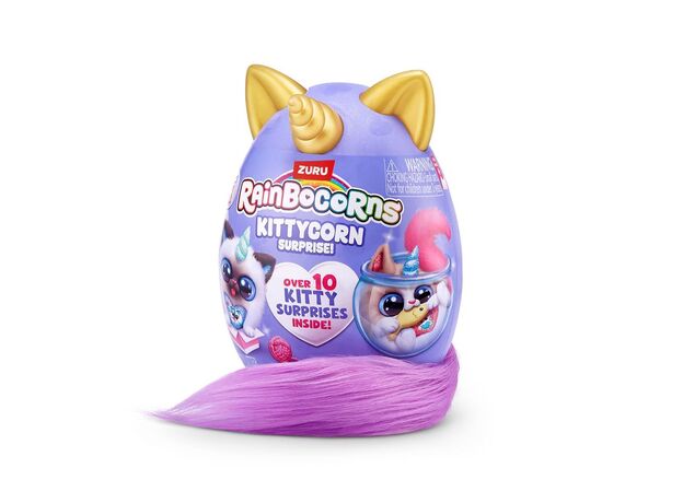 عروسک سورپرایزی رینبوکورنز RainBocoRns سری Kittycorn  با دم بنفش, تنوع: 92116-Purple, image 6