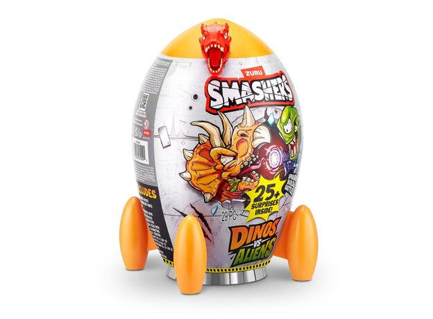 تخم داینو اسمشرز Smashers سری نبرد دایناسور و آدم فضایی مدل قرمز, تنوع: 74141-Red, image 8