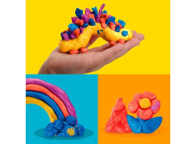 پک 4 تایی خمیربازی Play Doh مدل متالیک درخشان, image 5