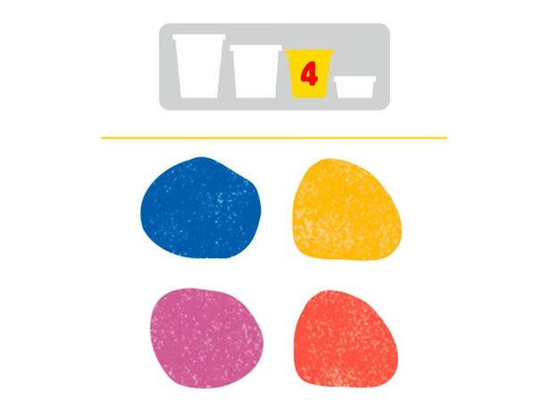 پک 4 تایی خمیربازی Play Doh مدل متالیک درخشان, image 6