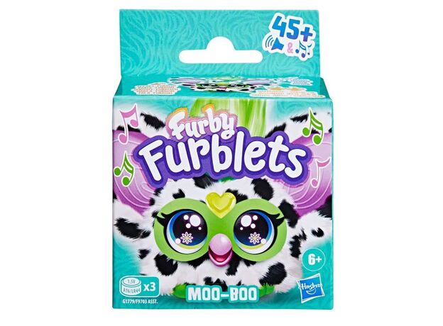عروسک پولیشی رباتیک فربی کوچولو Furblets Furby مدل MOO-BOO, تنوع: G1779-MOO-BOO, image 7