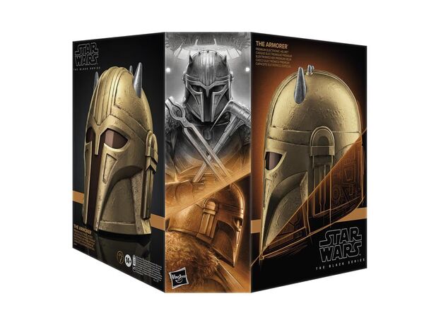 کلاه ویژه زره پوش جنگ ستارگان در مقیاس 1:1 The Black Series, تنوع: G0704-Armorer, image 7