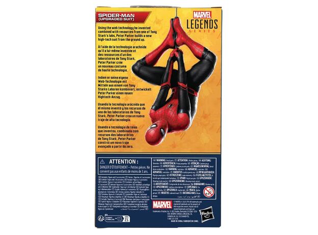 فیگور 15 سانتی اسپایدرمن Upgraded Suit مارول Marvel Legends, image 12