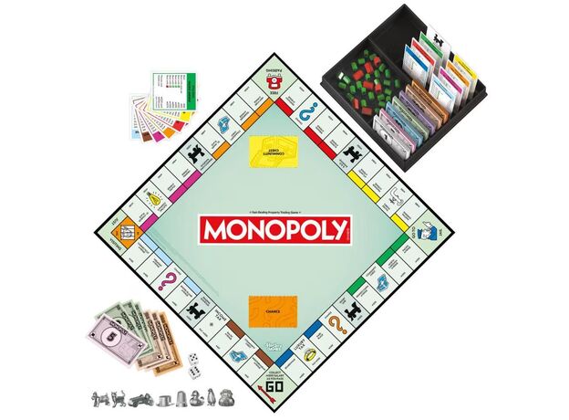 بازی فکری مونوپولی Monopoly اورجینال مدل کلاسیک به همراه نگهدارنده, image 10