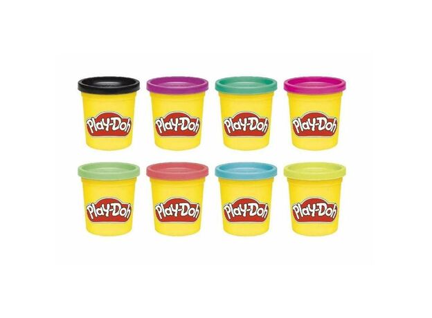 پک 8 تایی خمیربازی Play Doh مدل رنگارنگ, تنوع: G0513-Vibrant, image 2