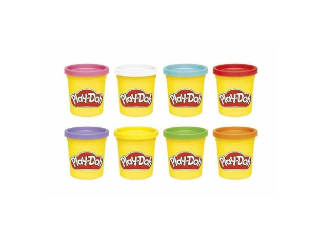 پک 8 تایی خمیربازی Play Doh مدل رنگین کمان, تنوع: G0513-Rainbow, image 2