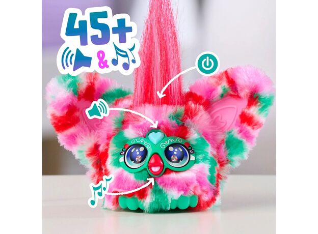 عروسک پولیشی رباتیک فربی کوچولو Furblets Furby مدل PEP-Mint, image 9
