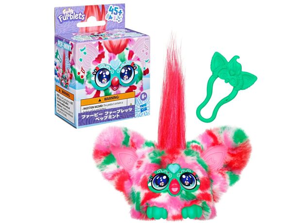 عروسک پولیشی رباتیک فربی کوچولو Furblets Furby مدل PEP-Mint, image 