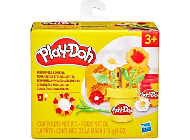 ست خمیربازی گل آفتابگردان و بابونه Play Doh, تنوع: G2479-Sunflowers, image 7