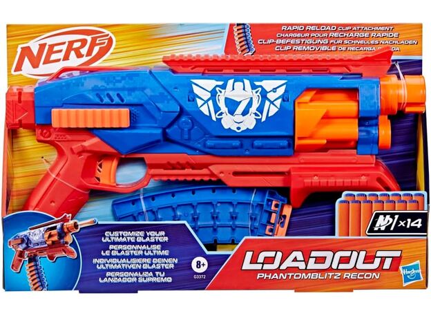 تفنگ نرف Nerf مدل N Series Loadout Phantomblitz Recon, تنوع: G3372-Phantomblitz, image 2