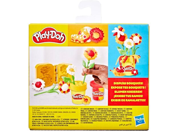 ست خمیربازی گل آفتابگردان و بابونه Play Doh, تنوع: G2479-Sunflowers, image 6