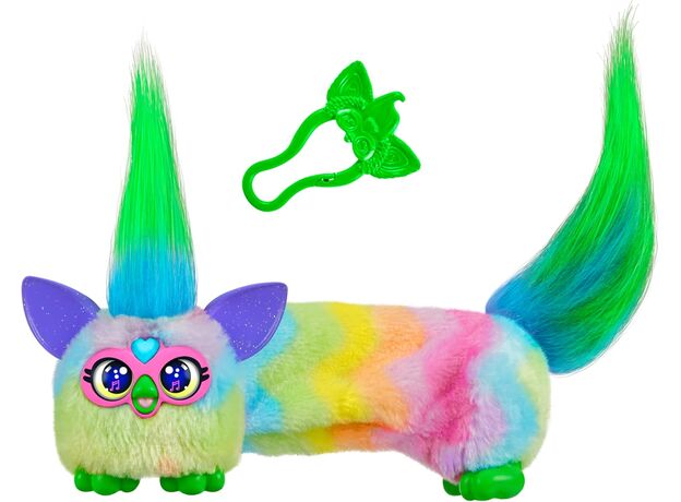 عروسک پولیشی رباتیک DJ فربی کوچولو DJ Furblets Furby مدل Can Dee Swirl, تنوع: G1782-Can Dee Swirl, image 7