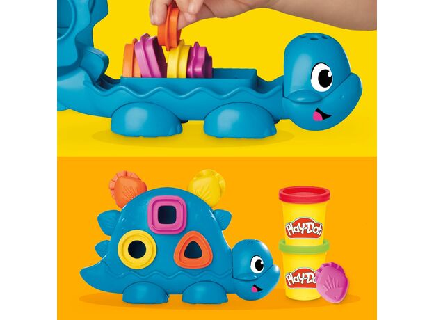ست خمیربازی استارتر اشکال و رنگ های دایناسوری Play Doh, image 10