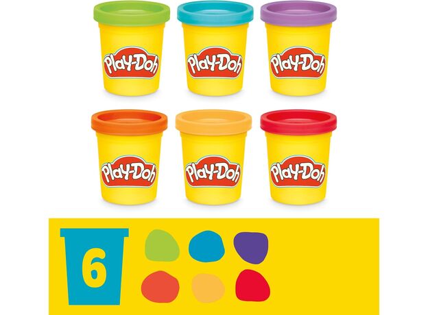 ست خمیربازی استارتر اشکال و رنگ های دایناسوری Play Doh, image 12