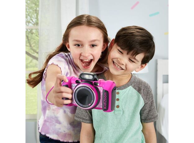 دوربین هوشمند Vtech مدل Kidizoom Duo FX صورتی, تنوع: 519953vt-Pink, image 2 دوربین هوشمند Vtech مدل Kidizoom Duo FX صورتی, تنوع: 519953vt-Pink, image 2