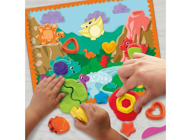 ست خمیربازی استارتر اشکال و رنگ های دایناسوری Play Doh, image 3