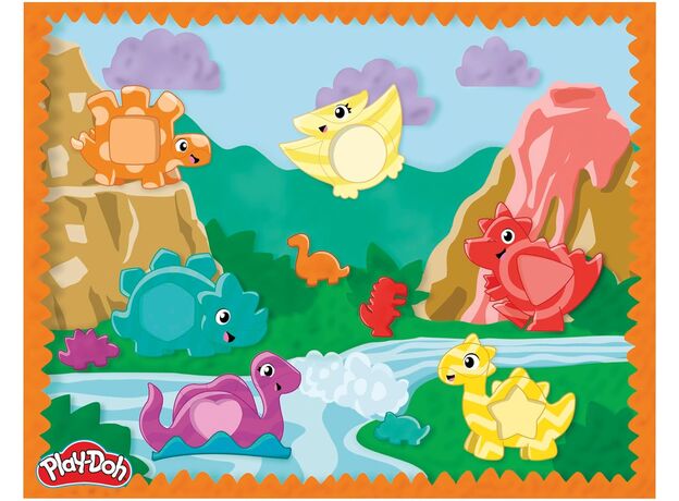 ست خمیربازی استارتر اشکال و رنگ های دایناسوری Play Doh, image 11