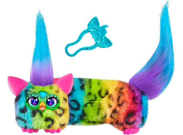 عروسک پولیشی رباتیک DJ فربی کوچولو DJ Furblets Furby مدل Rain-Bow-Kat, تنوع: G1783-Rain-Bow-Kat, image 7