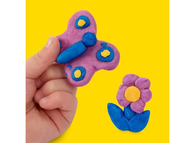 پک 4 تایی خمیربازی Play Doh مدل متالیک درخشان, image 3
