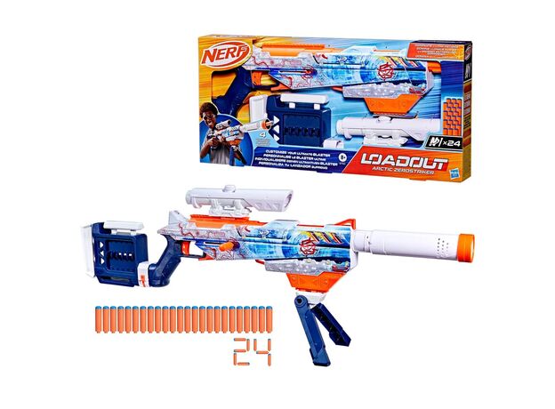 تفنگ نرف Nerf مدل N Series Loadout Arctic Zerostriker, image 