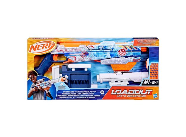 تفنگ نرف Nerf مدل N Series Loadout Arctic Zerostriker, image 11