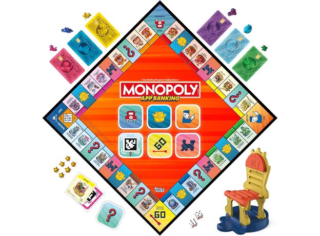 بازی فکری مونوپولی Monopoly مدل App Banking, image 6