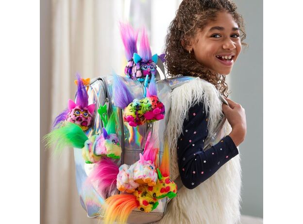 عروسک پولیشی رباتیک DJ فربی کوچولو DJ Furblets Furby مدل Dis-Co-Dazz, تنوع: G1780-Dis-Co-Dazz, image 4