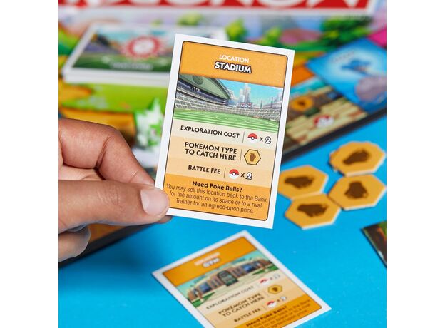 بازی فکری مونوپولی Monopoly مدل پوکمون Pokemon, image 7