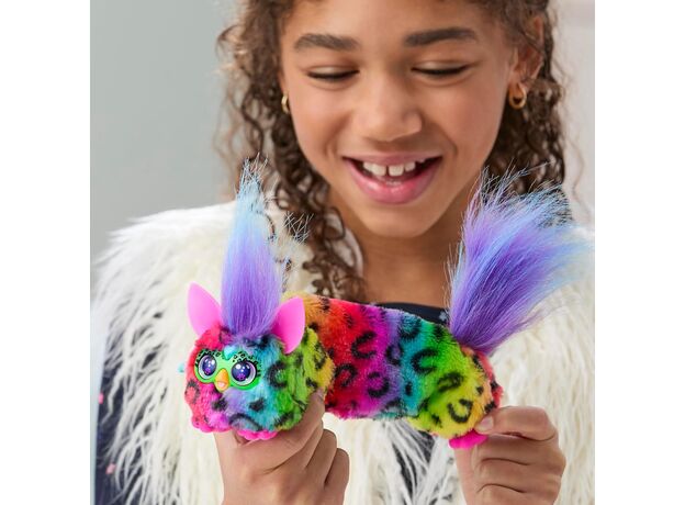 عروسک پولیشی رباتیک DJ فربی کوچولو DJ Furblets Furby مدل Rain-Bow-Kat, تنوع: G1783-Rain-Bow-Kat, image 2