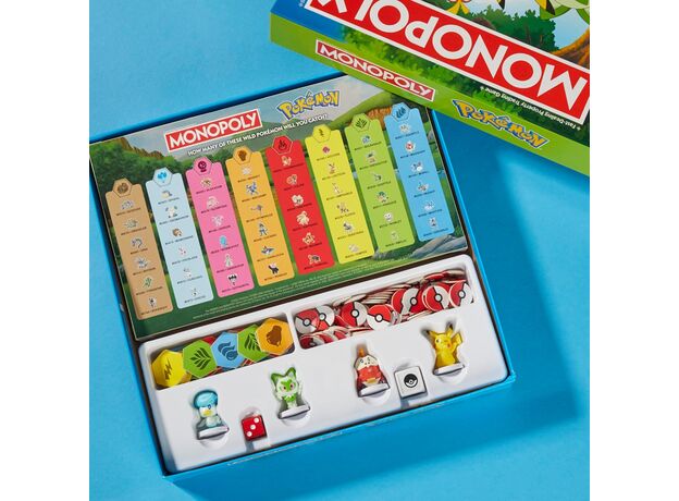 بازی فکری مونوپولی Monopoly مدل پوکمون Pokemon, image 6