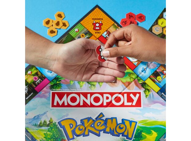 بازی فکری مونوپولی Monopoly مدل پوکمون Pokemon, image 3