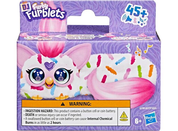 عروسک پولیشی رباتیک DJ فربی کوچولو DJ Furblets Furby مدل Berry Cup Cake, تنوع: G1781-Berry Cup Cake, image 8