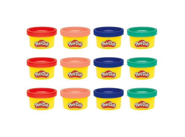 پک 12 تایی خمیربازی Play Doh مدل خوراکی ها و طعم‌ ها, image 2