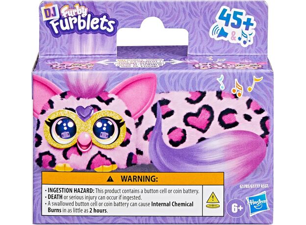 عروسک پولیشی رباتیک DJ فربی کوچولو DJ Furblets Furby مدل Kitt Ee Luv, تنوع: G1785-Kitt Ee Luv, image 8