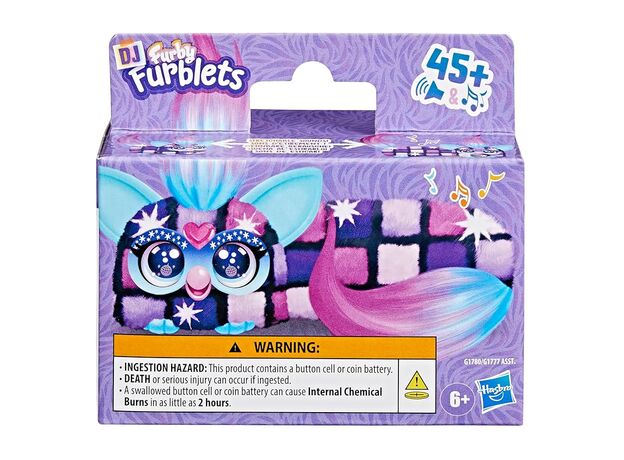 عروسک پولیشی رباتیک DJ فربی کوچولو DJ Furblets Furby مدل Dis-Co-Dazz, تنوع: G1780-Dis-Co-Dazz, image 7