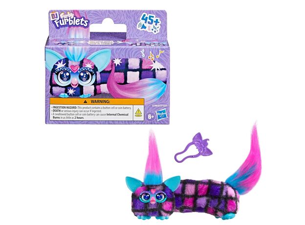 عروسک پولیشی رباتیک DJ فربی کوچولو DJ Furblets Furby مدل Dis-Co-Dazz, تنوع: G1780-Dis-Co-Dazz, image 